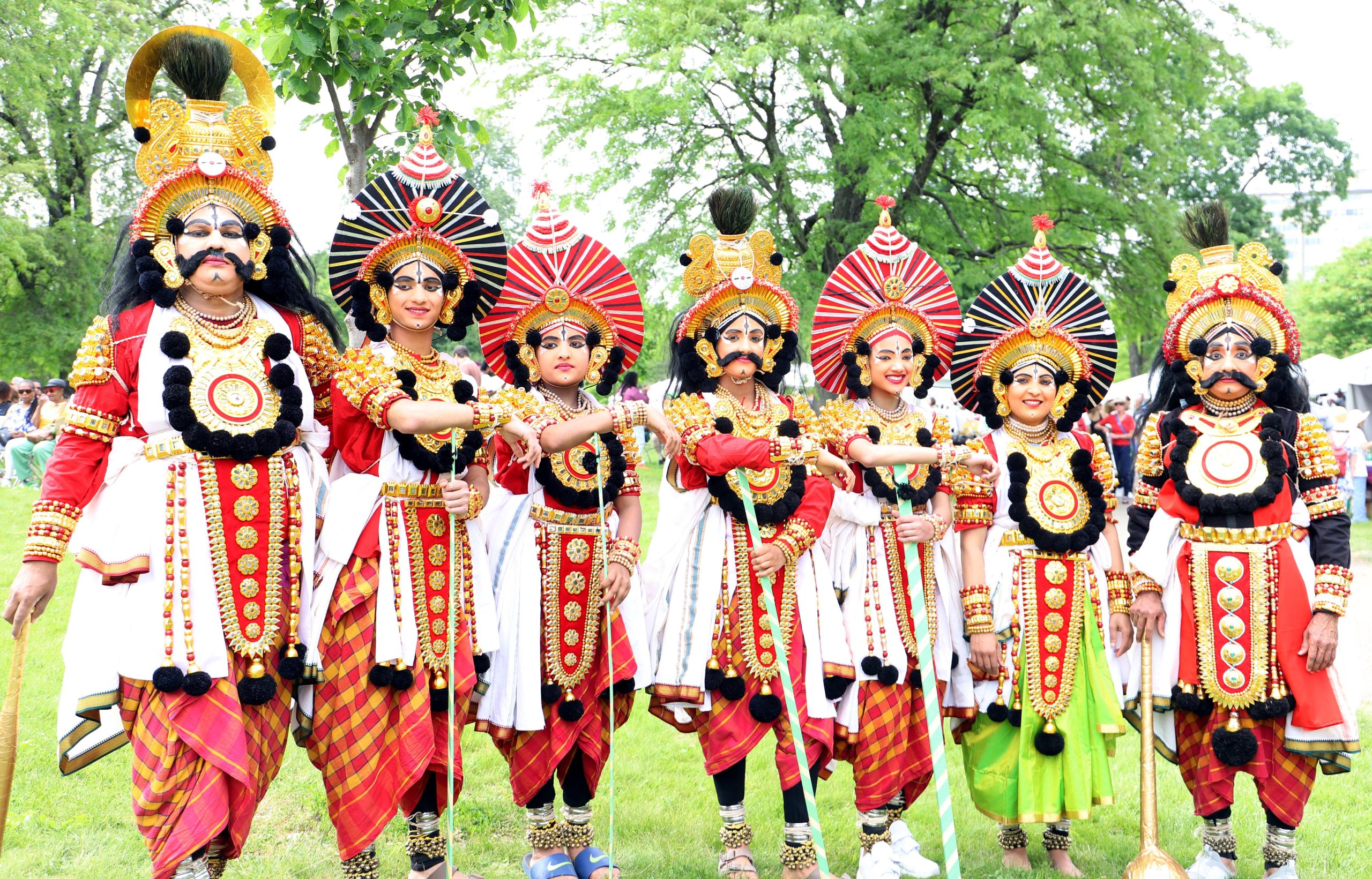 Yakshagana is a live traditional theater